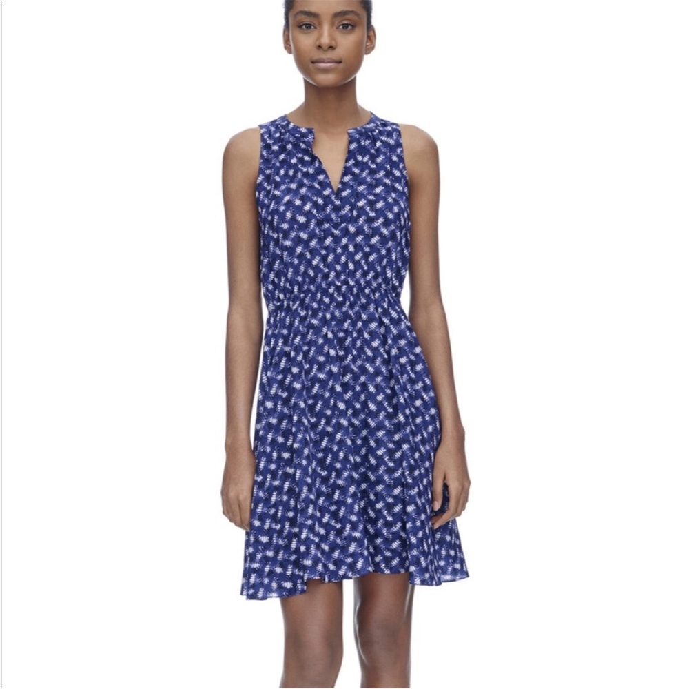 Rebecca Taylor Criss Cross Silk Dress Sz 8